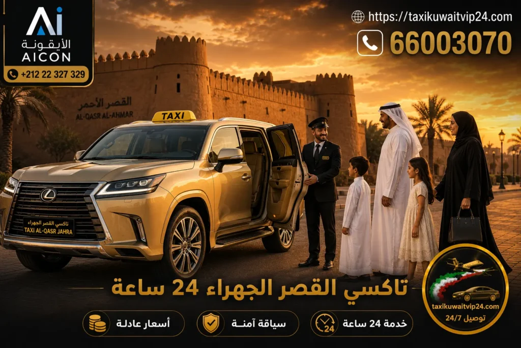 تاكسي القصر الجهراء 24 ساعة - توصيل سريع بالجهراء